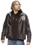 Dean Ambrose DA Black Leather Jacket