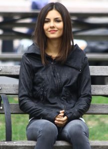 Eye Candy Victoria Justice Biker Leather Jacket - Image 2