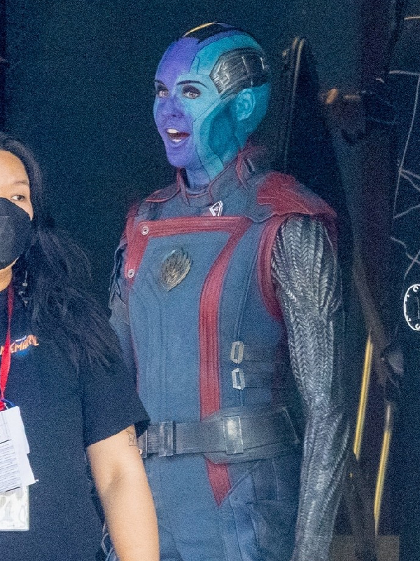 Guardians of the Galaxy Vol.3 Karen Gillan Jacket Nebula Guardians of the Galaxy Vol.3 Karen Gillan Leather Jacket