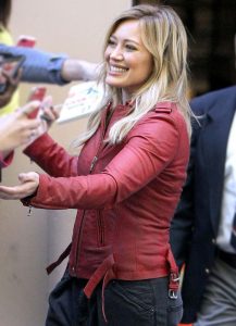 Hilary Duff Tv Series Younger Leather Jacket - Image 3