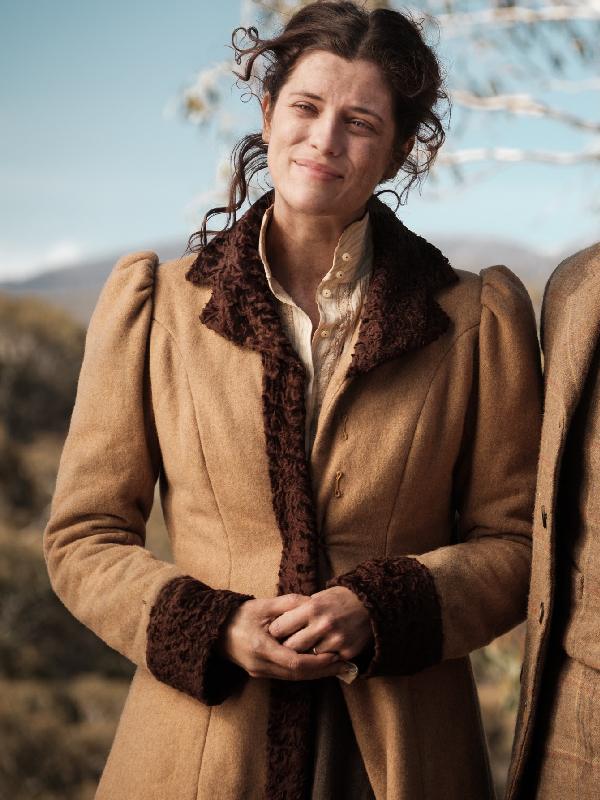 Jessica De Gouw The Drover's Wife Louisa Woolen Coat The Drover's Wife Louisa Coat