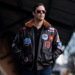 Tom Cruise Top Gun Bomber Leather Jacket