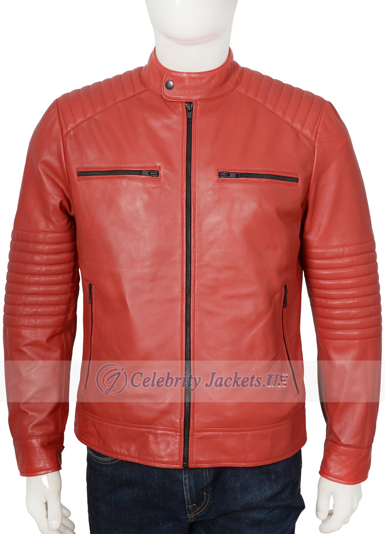 aiden-quilted-red-biker-style-leather-jacket-1.jpg Aiden quilted Red Biker Style Leather Jacket - Image 1