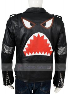 Daft Punk Instant Crush Shark Julian Casablancas Leather Jacket - Image 2