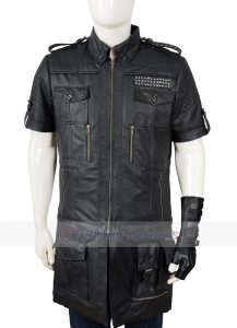 Final Fantasy XV Noctis Lucis Caelum Leather Jacket + Coat - Image 2