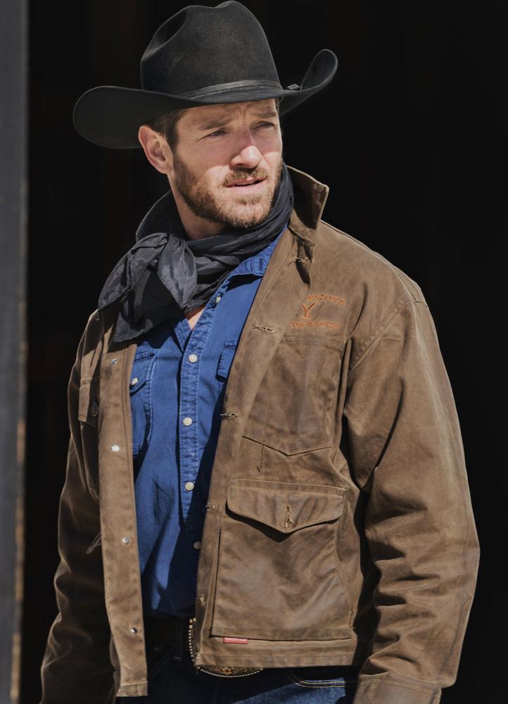 ian-bohen-yellowstone-ryan-brown-leather-jacket-6.jpg Ian Bohen Yellowstone Ryan Brown Leather Jacket - Image 1