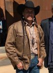 Mo Yellowstone Moses Brings Plenty Leather Shirt