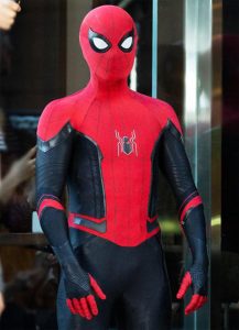 Peter Parker Spider-Man: Far From Home Red Leather Jacket