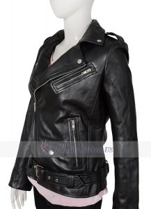 Riverdale Southside Serpents Women Leather Jacket - Image 4