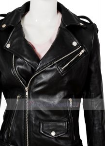 Riverdale Southside Serpents Women Leather Jacket - Image 3