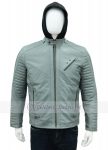 Robert Sea Bayoux Hooded Leather Jacket