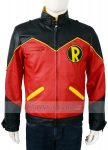 Robin Tim Drake Superhero Leather Jacket