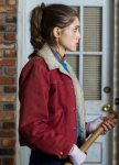 Stranger Things Nancy Wheeler Red Denim Jacket