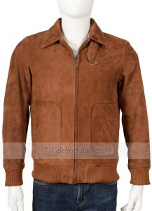 The Man from U.N.C.L.E Armie Hammer Illya Suede Jacket - Image 6