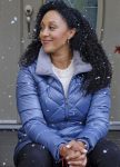 The Santa Stakeout Tamera Mowry Puffer Jacket