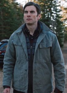 Wes Bentley Yellowstone Jamie Dutton Cotton Fabric Jacket