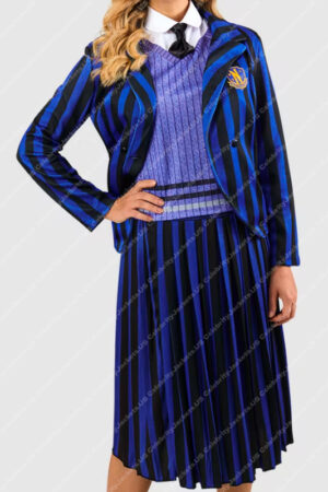 Emma Myers Blue Blazer