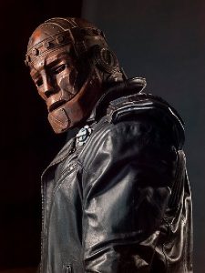 Doom Patrol Robotman Black Leather Jacket