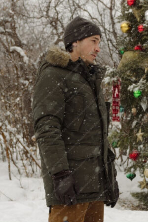 Justin Long Christmas with the Campbells Puffer Jacket