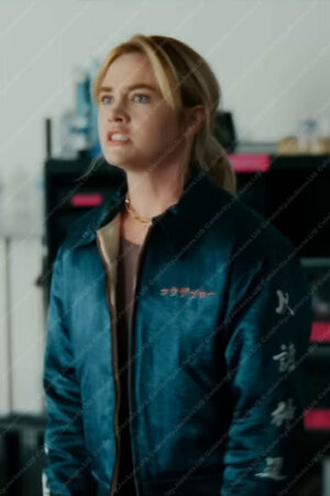 Taurus Maddie Hasson Blue Jacket