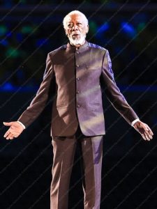 Morgan Freeman Fifa 2022 Coat