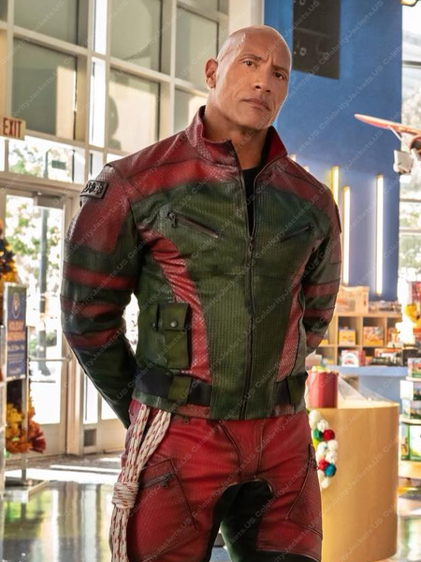 Red One Dwayne The Rock Johnson Christmas Jacket Red One Dwayne Johnson Jacket