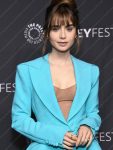 Lily Collins Emily in Paris S03 Blue Blazer