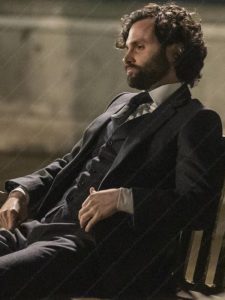 Joe Goldberg You TV Series Season 4 Penn Badgley Black Blazer