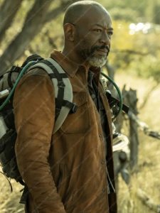 Fear the Walking Dead S08 Morgan Jones Suede Leather Jacket