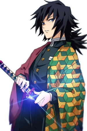 Anime Demon Slayer Kimetsu no Yaiba Swordsmith Village Arc Tomioka Giyuu Cosplay Costume Coat