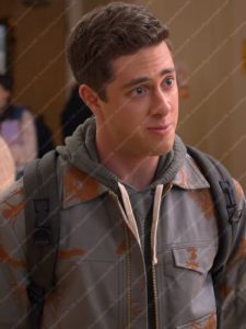 Never Have I Ever S04 Ben Printed Jacket
