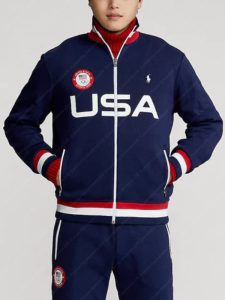 Polo Ralph Lauren Team USA Track Navy Jacket