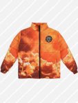 Sunrise Fuck You Orange Puffer Jacket