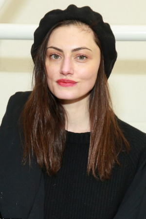Australlian Actress Phoebe Tonkin Black Puffer Jacket.