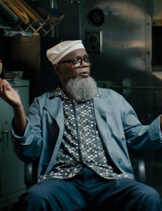 Gordon The Kill Room 2023 Samuel L. Jackson Grey Coat