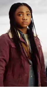 Leah Jeffries Percy Jackson And The Olympians 2023 Purple Jacket