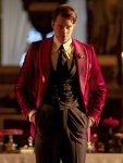 Marquis John Wick Chapter 4 Bill Skarsgård Red Blazer
