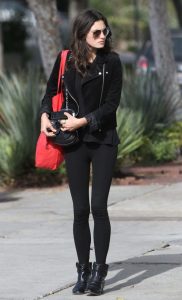 Phoebe Tonkin Australian Actress Black Jacket