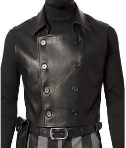 Spider-man Jayson Fitch Brown Leather Vest.