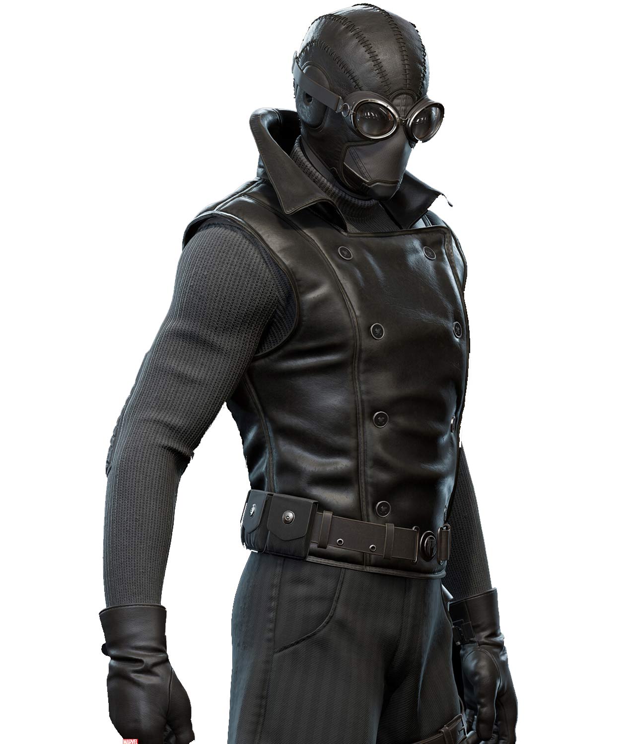 Spider-man Jayson Fitch Brown Leather Vest Spider-man Jayson Fitch Brown Leather Vest
