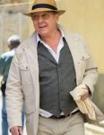 The Blacklist 2023 Raymond Reddington White Cotton Jacket