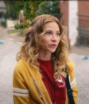 Amanda Leighton Camp Hideout (Selena) Yellow Zipper Hoodie
