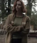 Anya Taylor Joy The Queen’s Gambit Beth Harmon Brown Sweater