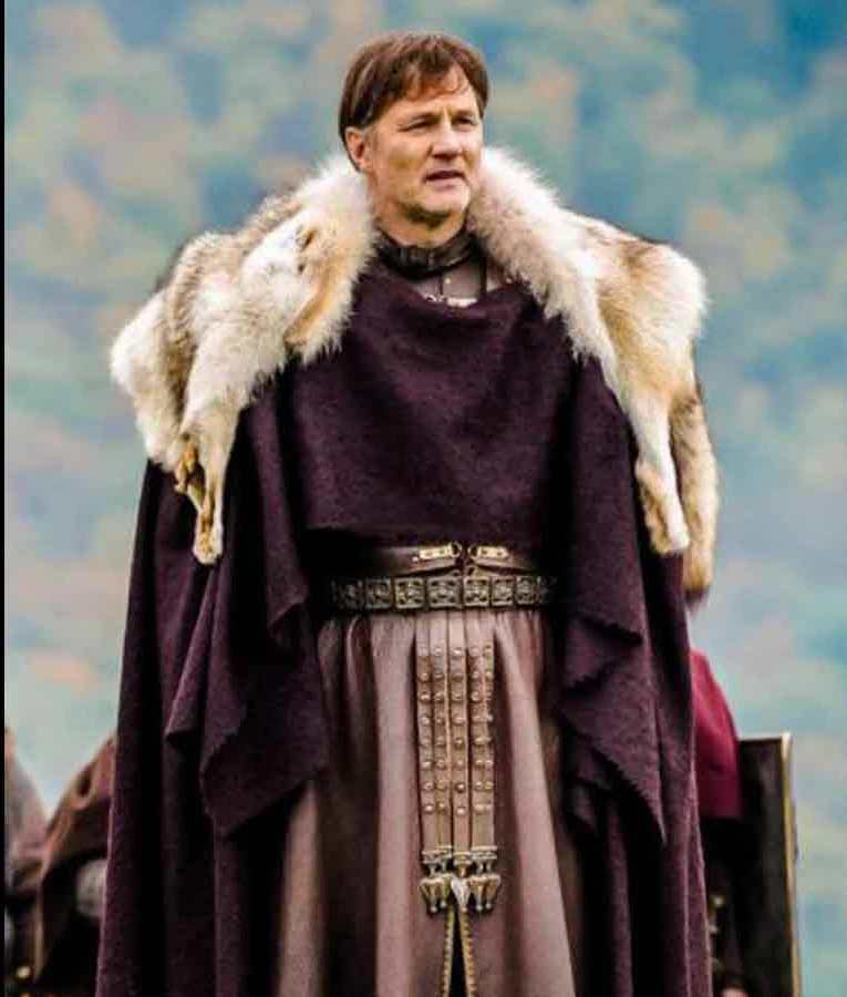 Aulus Britannia David Morrissey Fur Collar Purple Cloak Aulus Britannia David Morrissey Fur Collar Purple Cloak
