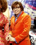 Austin Powers Orange Velvet Blazer