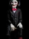 Billy The Puppet Saw X 2023 Black Costume Suit.