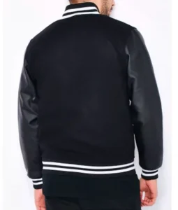 Brooklyn Dodgers Black Varsity Jacket.