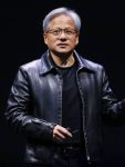 Ceo Jensen Huang Nvidia Leather Jacket