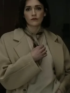 Charlotte Ritchie Tv Series You Season 04 Kate Beige Wool Coat