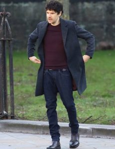 Colin Morgan The Killing Kind 2023 John Webster Blue Coat